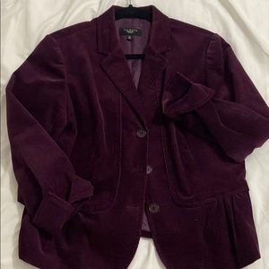 Plum corridor jacket